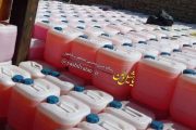 کشف ۶۳۵ هزار لیتر مواد شوینده و بهداشتی تقلبی در تبریز