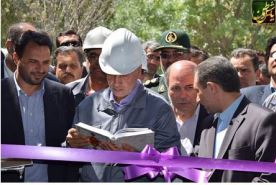 کلنگ زنی کارخانه تولید بلوک و پانل بتنی سبک گاز AAC و ملات خشک در مرند