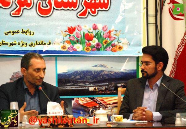 تجلیل از مدیرمسئول یاشیل وطن توسط اداره بهزیستی مرند