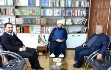 دیدار صمیمی مدیر عامل سازمان منطقه آزاد ارس با نماینده  شهرستان های مرند و جلفا در مجلس شورای اسلامی در دفتر امام جمعه منطقه آزاد ارس