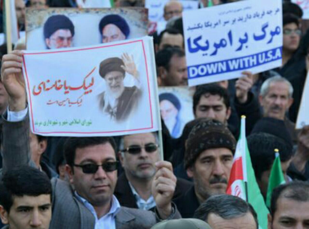 راهپیمایی مردم مرند علیه آشوبگران + تصاویر