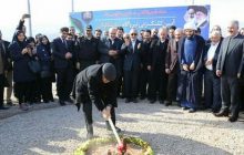 گلنگ زنی نیروگاه ۵۰۰ مگاواتی سیکل ترکیبی ارس