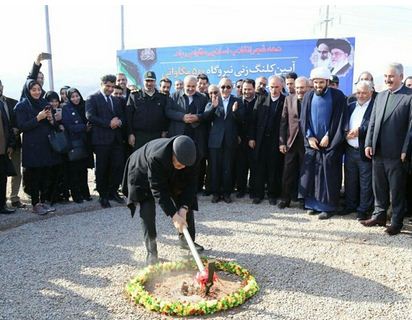 گلنگ زنی نیروگاه ۵۰۰ مگاواتی سیکل ترکیبی ارس