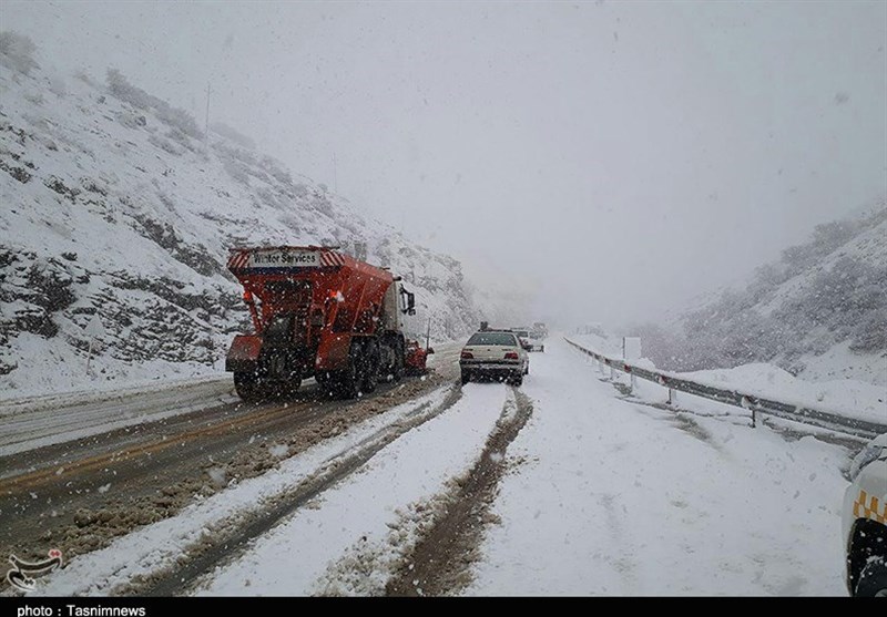 برف و باران در ۱۹ استان کشور