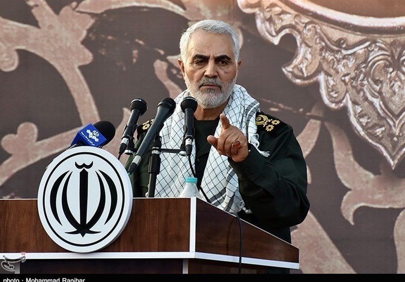 سرلشکر سلیمانی خطاب به ترامپ: شما تا امروز چه غلطی کردید که برای ما خط و نشان می‌کشید؟/ من حریف تو هستم، نیروی قدس حریف شماست