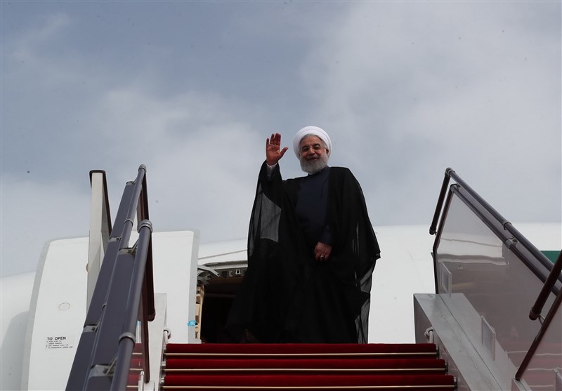 روحانی تهران را به مقصد قزاقستان ترک کرد
