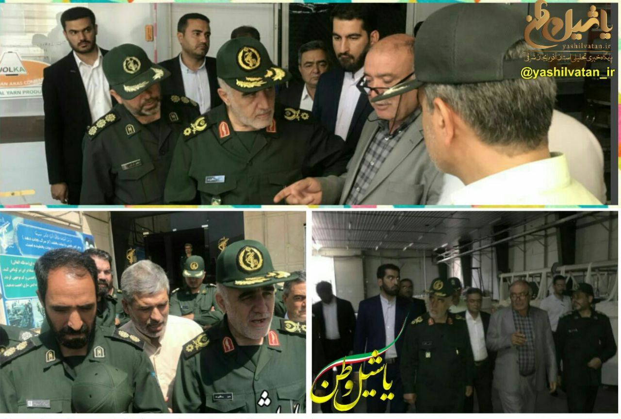بازدید سرتیپ پاسدار دکتر حسن رستگار پناه از منطقه آزاد ارس