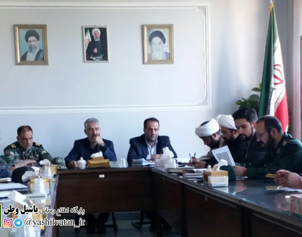 سرهنگ خوشترکیب جانشین سپاه ناحیه مرند در جلسه هماهنگی برنامه های هفته دفاع مقدس: