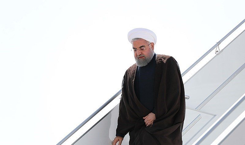 رئیس جمهور وارد فرودگاه خوی شد