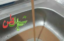 زلزله عامل گل الود شدن آب روستای قراجه فیض الله شهرستان مرند