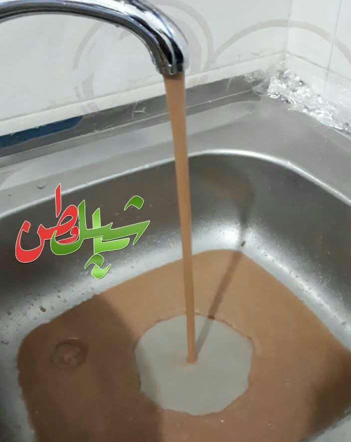 زلزله عامل گل الود شدن آب روستای قراجه فیض الله شهرستان مرند