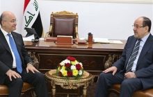 رایزنی مالکی و صالح درباره تکمیل کابینه عراق