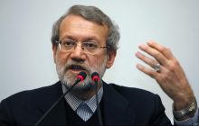 لاریجانی: طرح آمریکا برای معامله قرن قلابی است