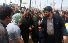گفت‌وگوی چهره به چهره فرمانده سپاه با سیل‌زدگان لرستان + عکس و فیلم
