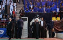 روحانی: آمریکا را به زانو در خواهیم آورد