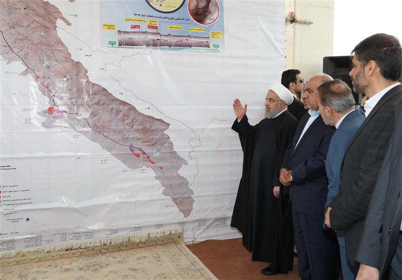 رئیس‌ جمهور: نفت را به فروش می‌رسانیم قدرت آمریکایی‌ها در حد زبان درازشان نیست