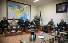 سرلشکر سلامی در دیدار وزیر دفاع: روزی ما بر اساس نفت پایه‌گذاری نشده است