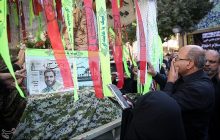 وداع مردم تهران با پیکر پاک ۱۵۰ شهید تازه تفحص شده سال‌های دفاع مقدس