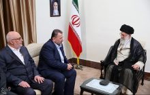 امام خامنه‌ای در دیدار هیئت حماس: جمهوری اسلامی در قضیه فلسطین با هیچ کشوری رودربایستی ندارد