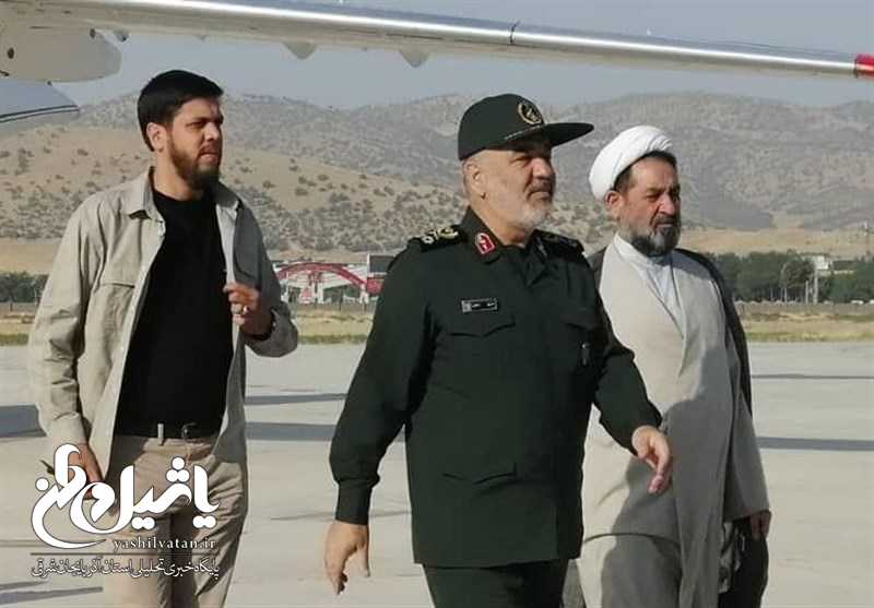 بازدید سرلشکر سلامی ازیگان‌های سپاه در آذربایجان غربی
