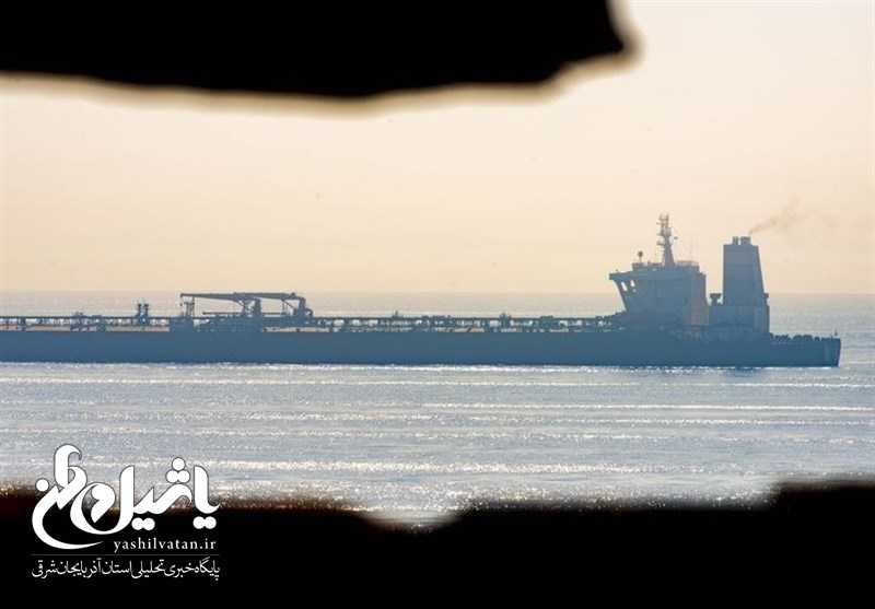 اسپوتنیک: نفتکش ایرانی در حال ترک جبل الطارق است