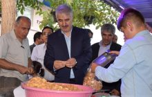گزارش تصویری / جشنواره بادام در شهرستان مرند (روستای دولت آباد) برگزار شد
