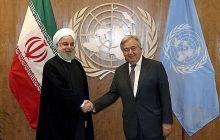 روحانی در دیدار دبیرکل سازمان ملل: ننگ جنایات آمریکا در قبال ملت ایران و سکوت سازمان ملل در تاریخ خواهد ماند