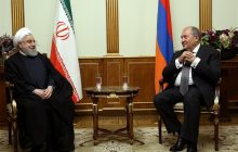 روحانی در دیدار رئیس‌جمهور ارمنستان: توسعه روابط با کشورهای همسایه از اصول سیاست خارجی ایران است