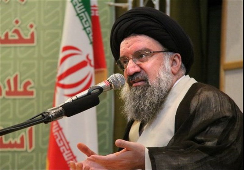آیت‌الله خاتمی: به برکت خون شهید سلیمانی عراق از وجود آمریکا پاک خواهد شد/ ایران ‌انتقام جانانه‌ای از آمریکا می‌گیرد