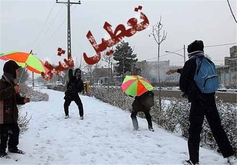 بارش برف و برودت هوا برخی مدارس آذربایجان شرقی در نوبت عصر را تعطیل کرد + جزئیات