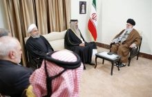 رهبر معظم انقلاب در دیدار امیر قطر: علت وضع نامناسب منطقه فسادانگیزی آمریکا و رفقای آن است