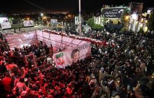 پیکر سیدالشهدای مقاومت در خاک وطن آرام گرفت / سنگ‌تمام مردم کرمان برای عزیزترین سردار