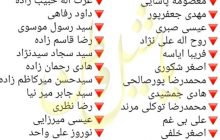 اسامی کاندیداهای تایید صلاحیت شده حوزه انتخابیه مرند و جلفا