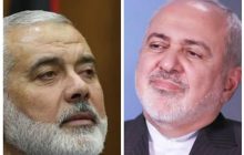 گفتگوی ظریف با رهبران حماس و جهاد اسلامی فلسطین