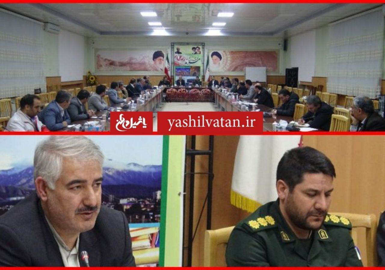 جلسه قرارگاه زیستی شهرستان مرند شامگاه یکشنبه برگزار شد