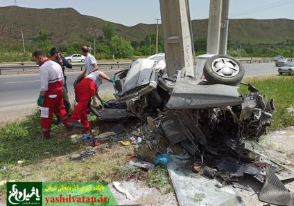 حادثه مرگبار در جاده مرند تبریز