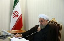 روحانی در تماس تلفنی با نخست وزیر انگلیس: سیاست قطعی ایران در برجام عمل در برابر عمل است