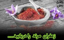 مسئولین کشاورزی زعفران مرند را دریابید....