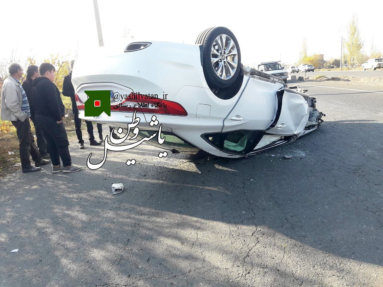 واژگونی هیوندا جان شهروند مرندی را گرفت
