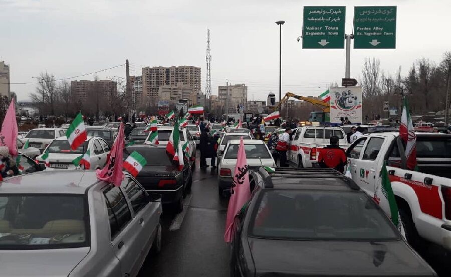 جشن ۴۳ سالگی انقلاب اسلامی در آذربایجان شرقی