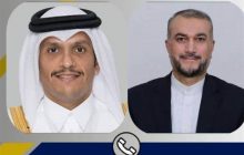 تماس تلفنی وزیر خارجه قطر با امیرعبداللهیان