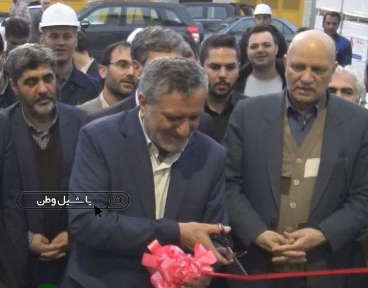 افتتاح کارخانه با حضور وزیر تعاون، کار و رفاه اجتماعی در مرند