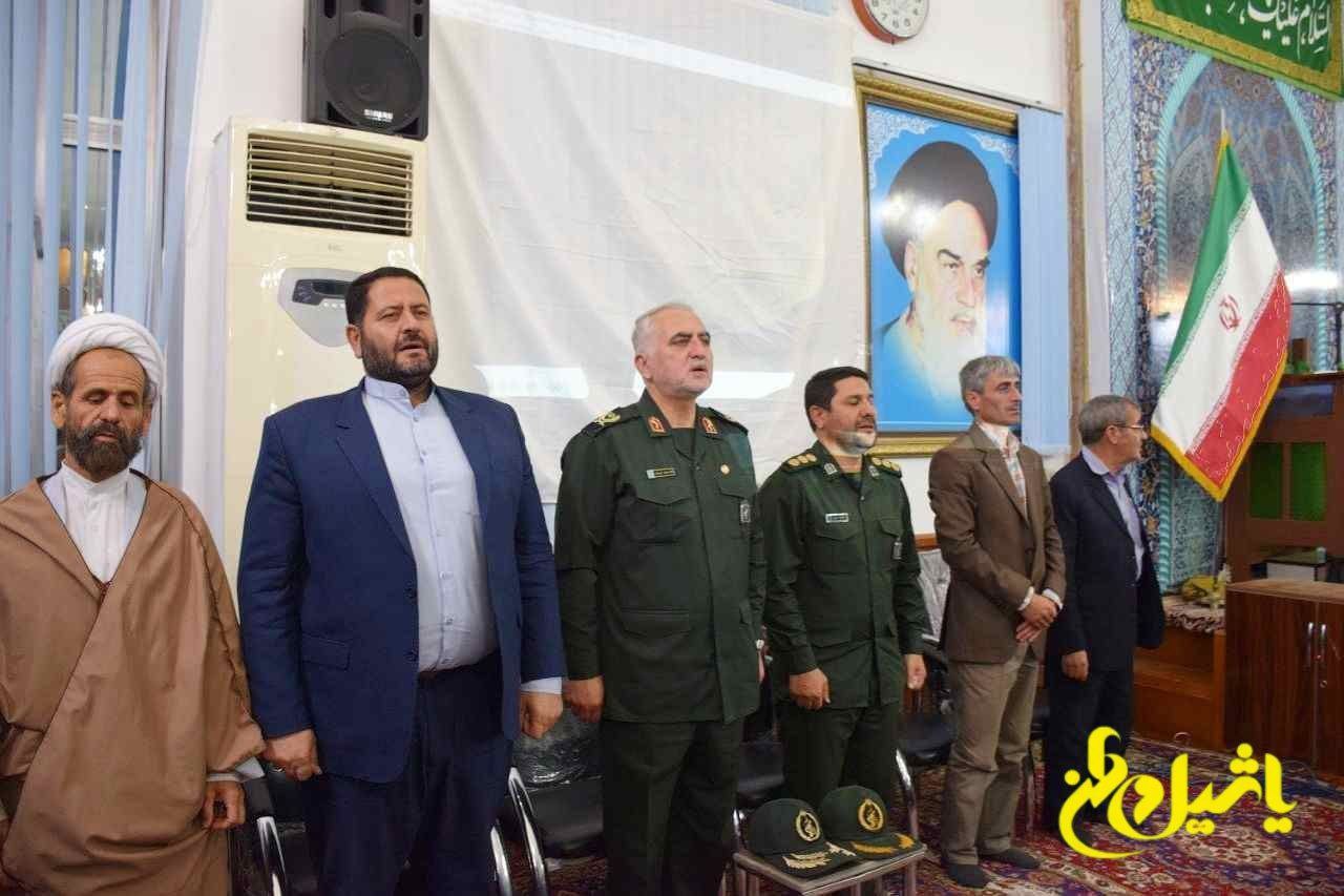 همایش تجلیل از رزمندگان بخش یامچی در مرند برگزار شد