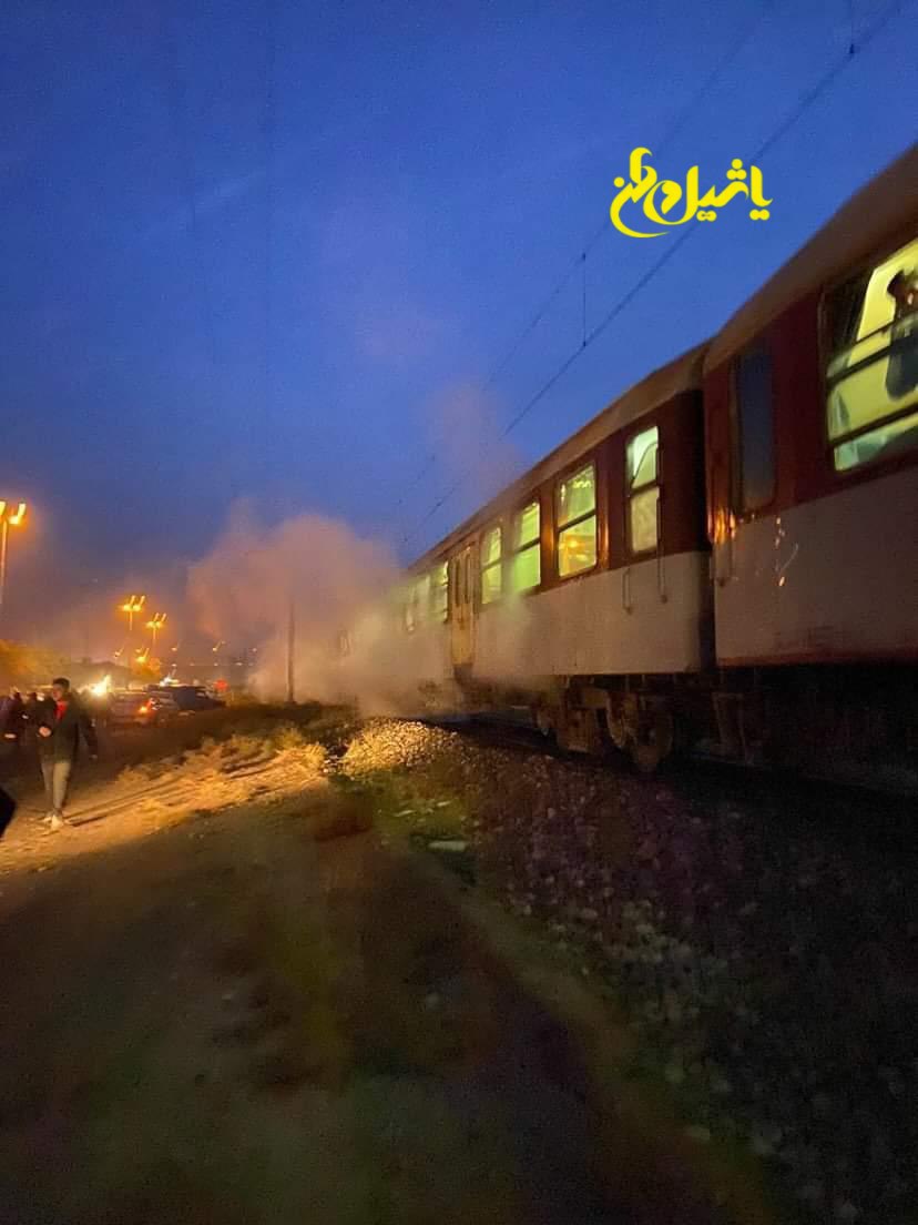 برخورد قطار جلفا_مرند_تبریز، امروز پنجشنبه حوالی ساعت ۱۷و ۳۰ دقیقه روبروی باغ رضوان مرند با دو کودک خردسال