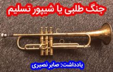 طبل جنگ طلبی یا شیپور تسلیم ؛  حساسیت به مذاکره و مخالفت با زورگویی دشمن ، به معنی جنگ طلبی نیست