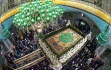مشهد الرضا، نور باران میلاد امام مهربانی‌ها